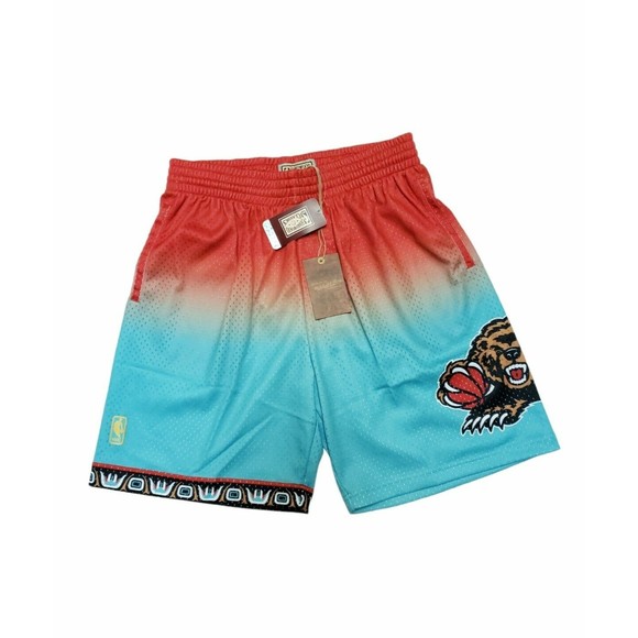 Mitchell & Ness NBA 1996 Vancouver Grizzlies Fadeaway Swingman Shorts Size Large - Picture 1 of 6